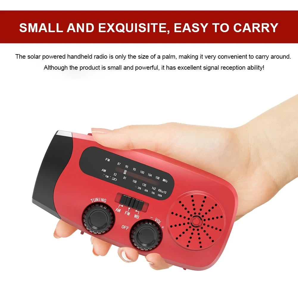 Multifunctional Hand Crank Radio