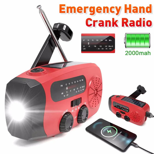 Multifunctional Hand Crank Radio