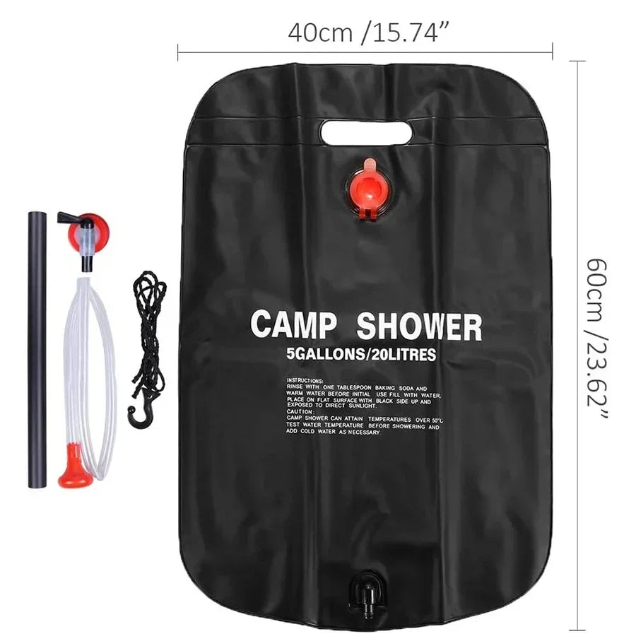 20L Foldable Outdoor Shower Bag